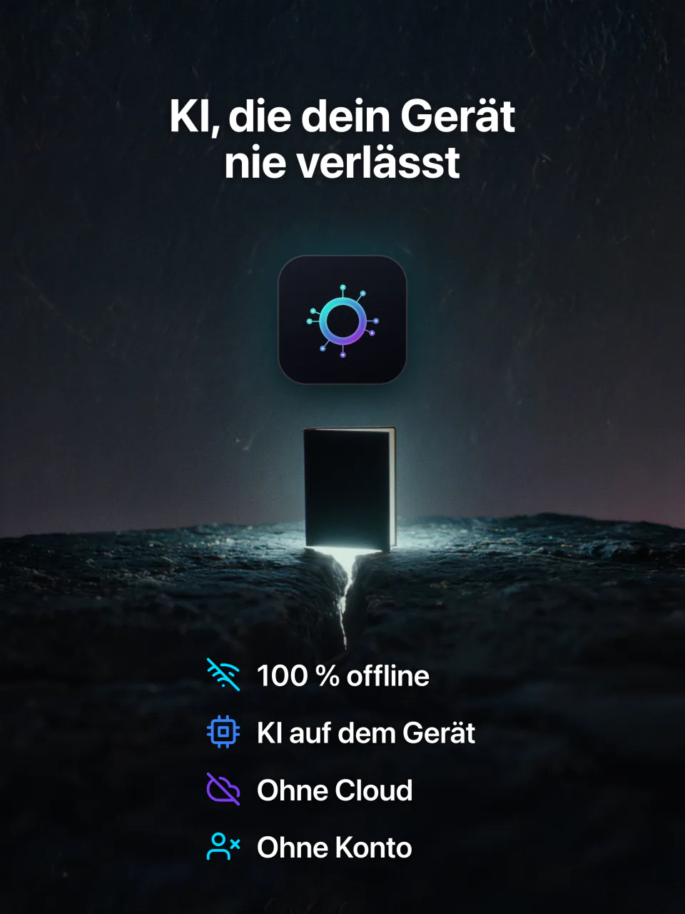 LocalMind AI auf dem iPad: KI, die das Gerät nicht verlässt, offline und ohne Konto