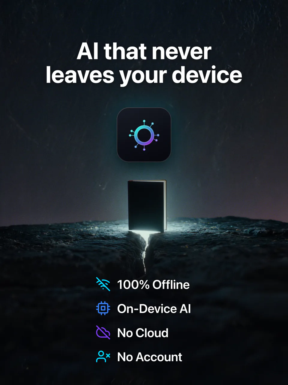 LocalMind AI on iPad: AI that never leaves your device, fully offline with no cloud and no account