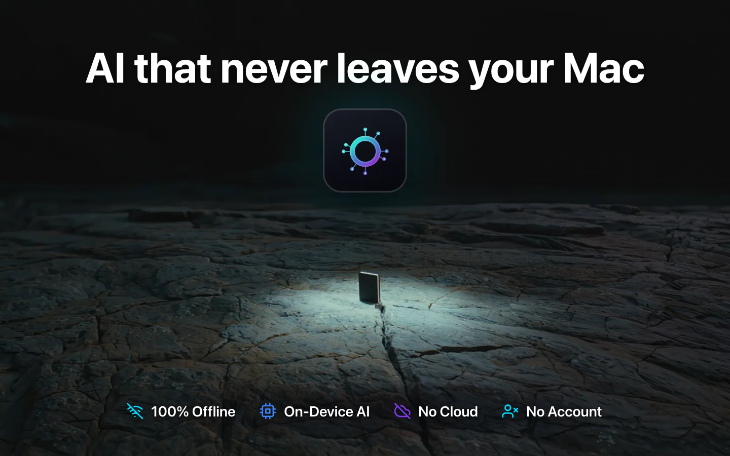 LocalMind AI on Mac: AI that never leaves your Mac, fully offline with no cloud and no account